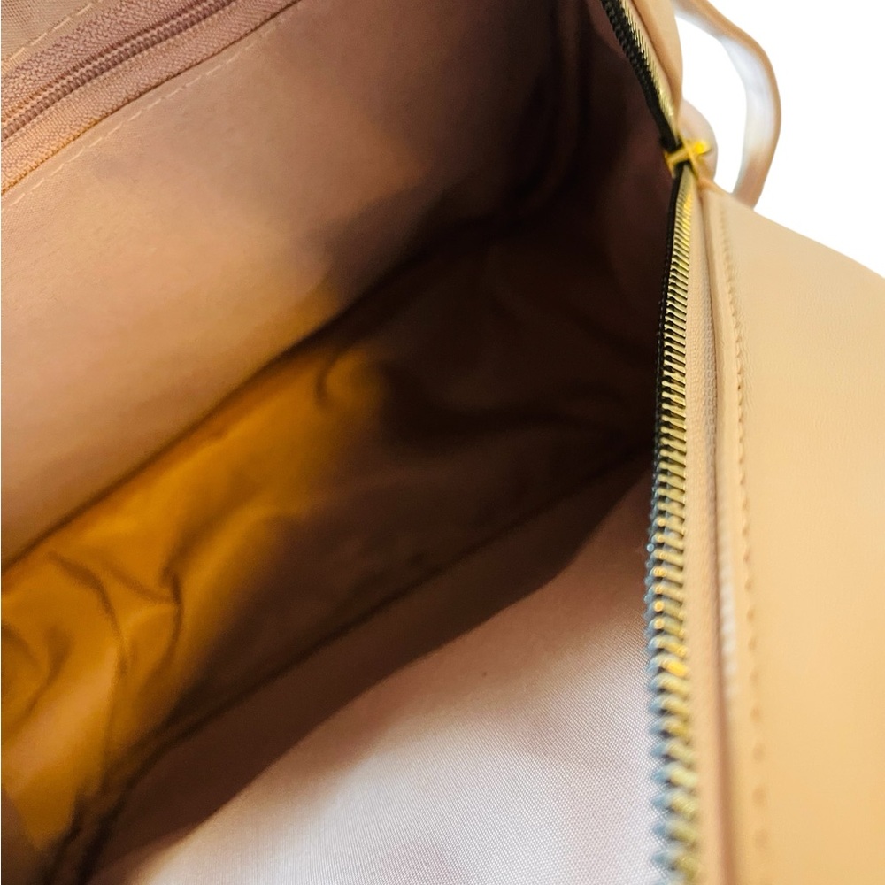 Chevron Pattern Blush Small Backpack - image 7